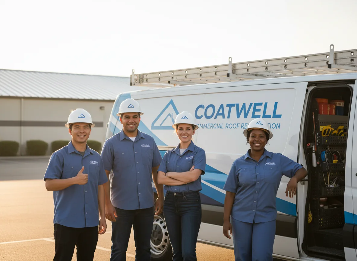 Commercial roof coating company in Elwood, KS